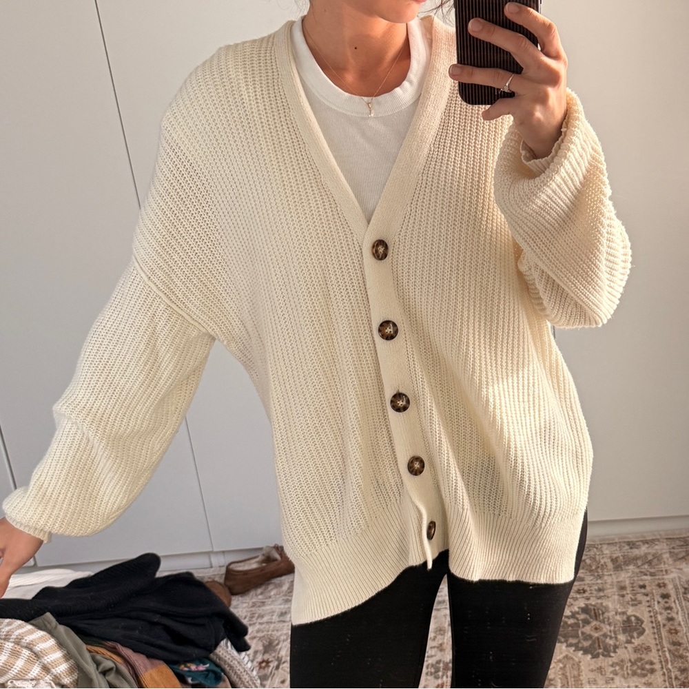 Urban Outfitters Cream Cardigan